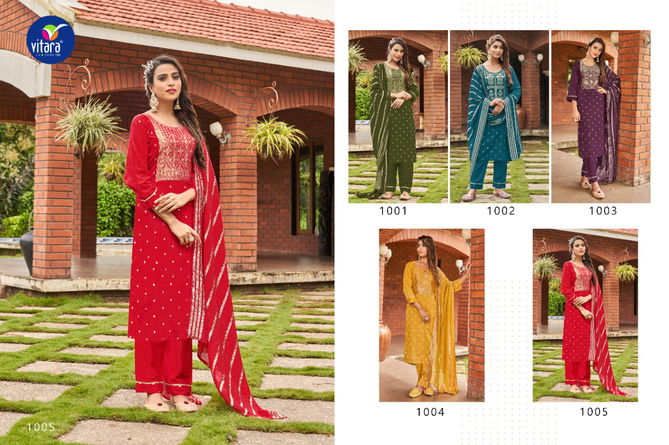 Vitara Riyasat Festive Wear Wholesale Readymade Suit Catalog
